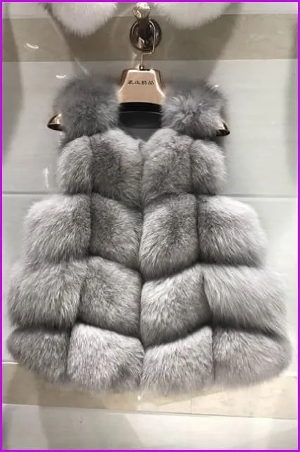 Luxury Fox Fur Gilet DO1494