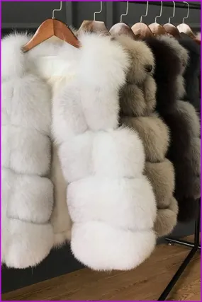 Luxury Fox Fur Gilet DO1494