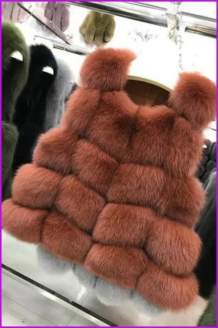 Luxury Fox Fur Gilet DO1494