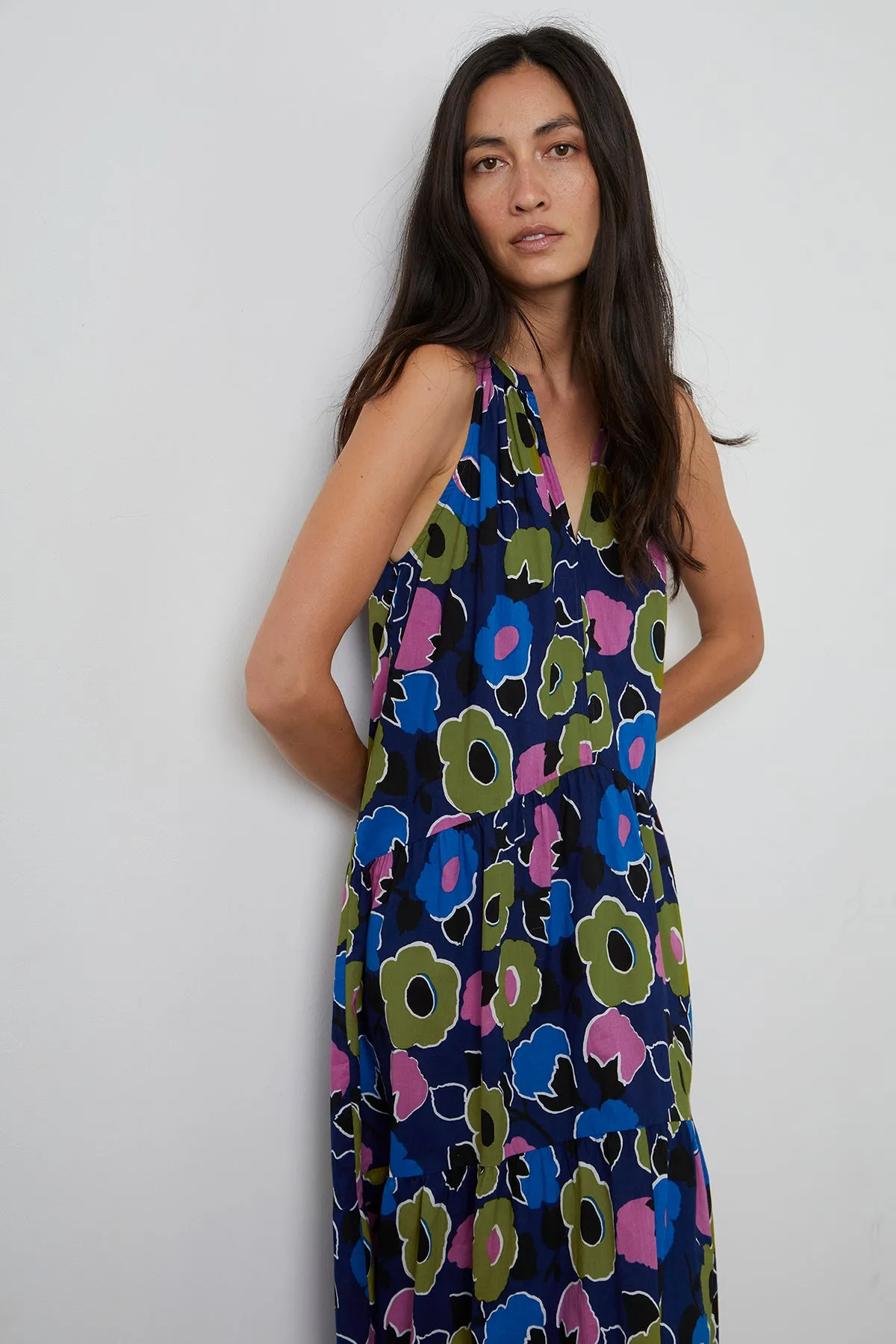 MARLOWE PRINTED MAXI DRESS