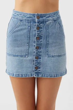 MAUDE DENIM SKIRT