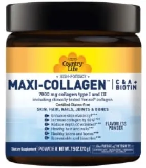 MAXI-COLLAGEN C&A   BIOTIN, 7.5 OZ