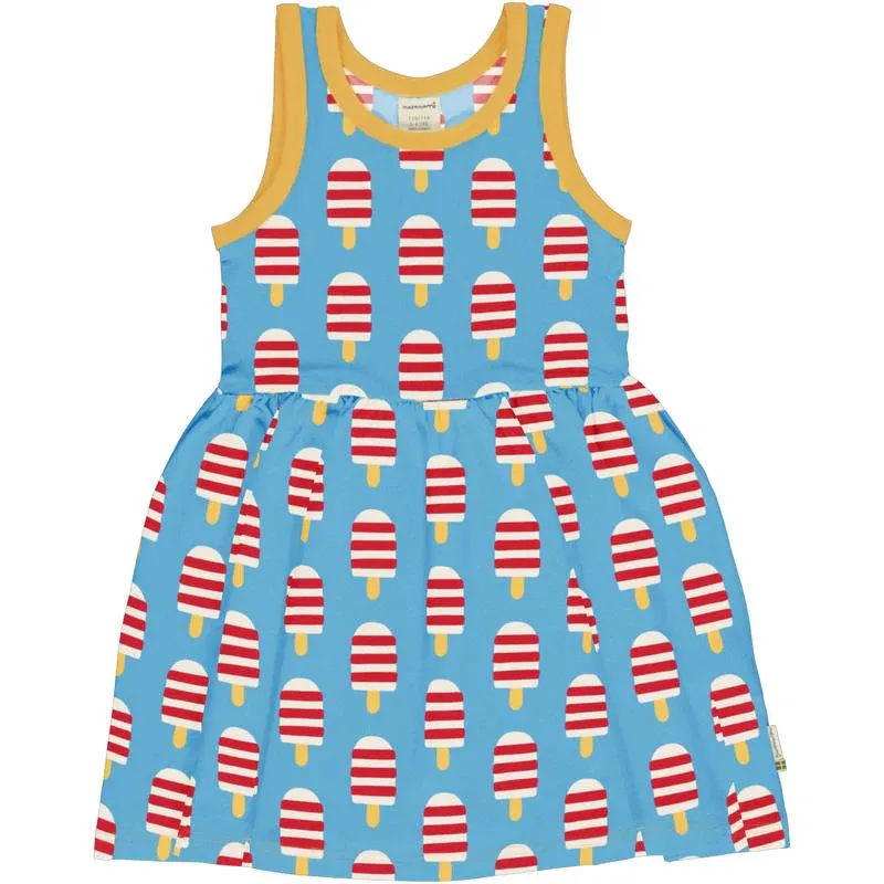 Maxomorra Ice Cream Sleeveless Spin Dress