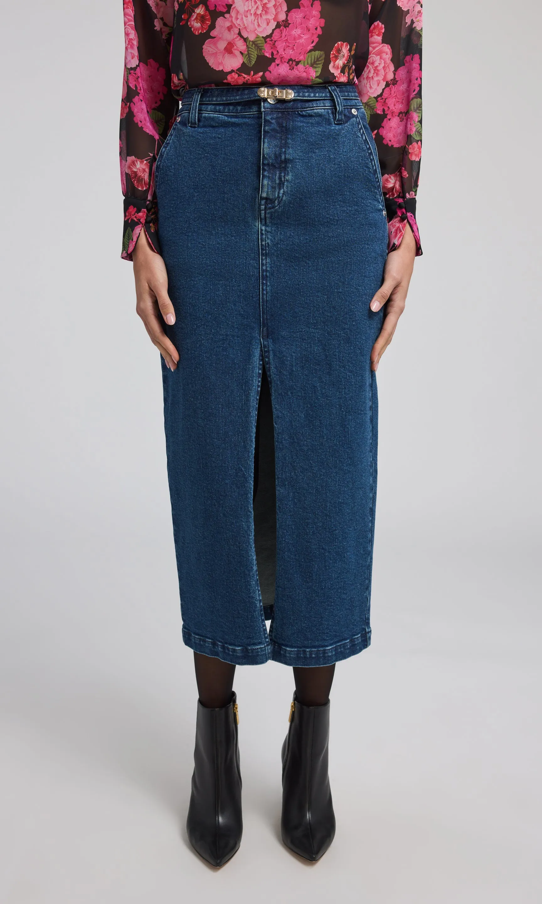 Medina Denim Skirt