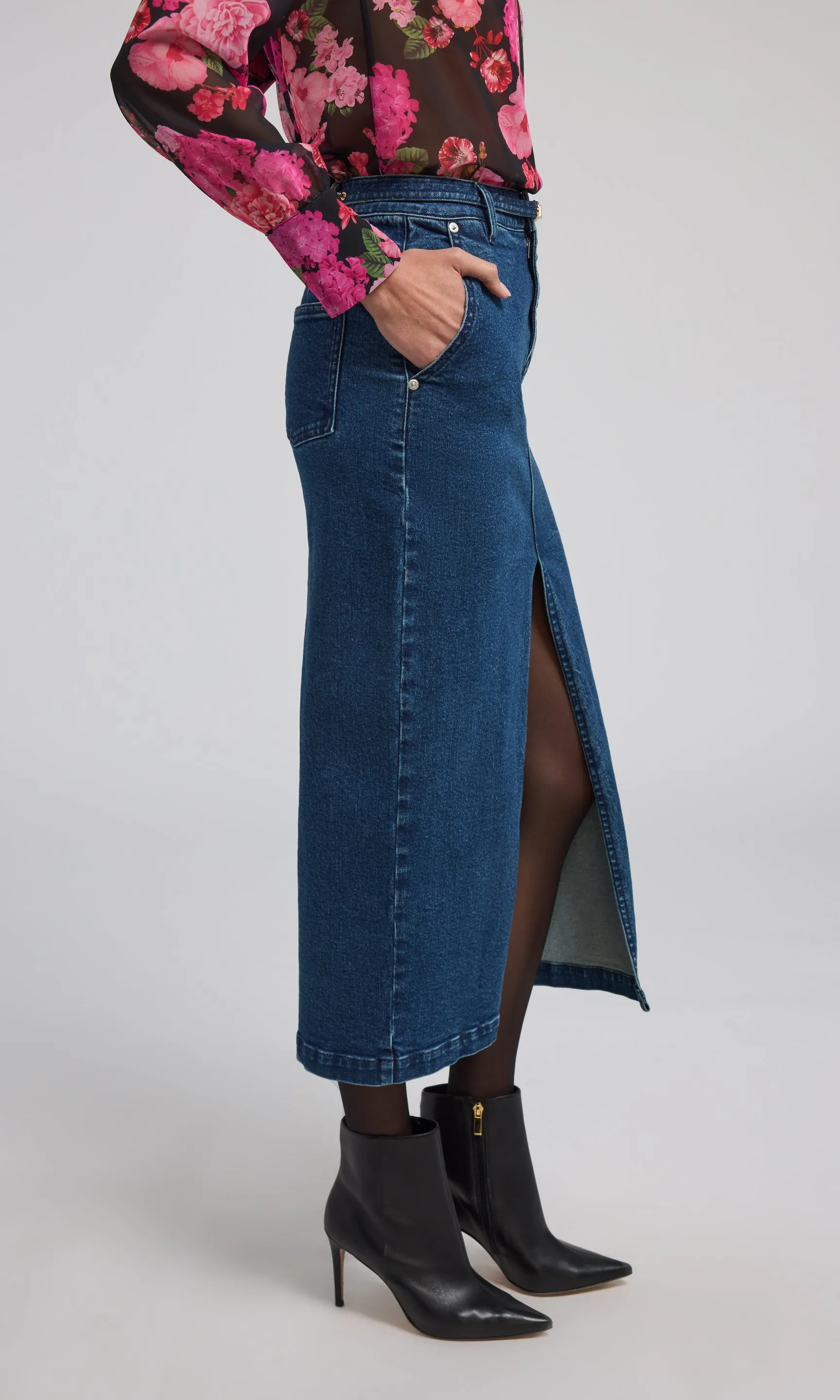 Medina Denim Skirt