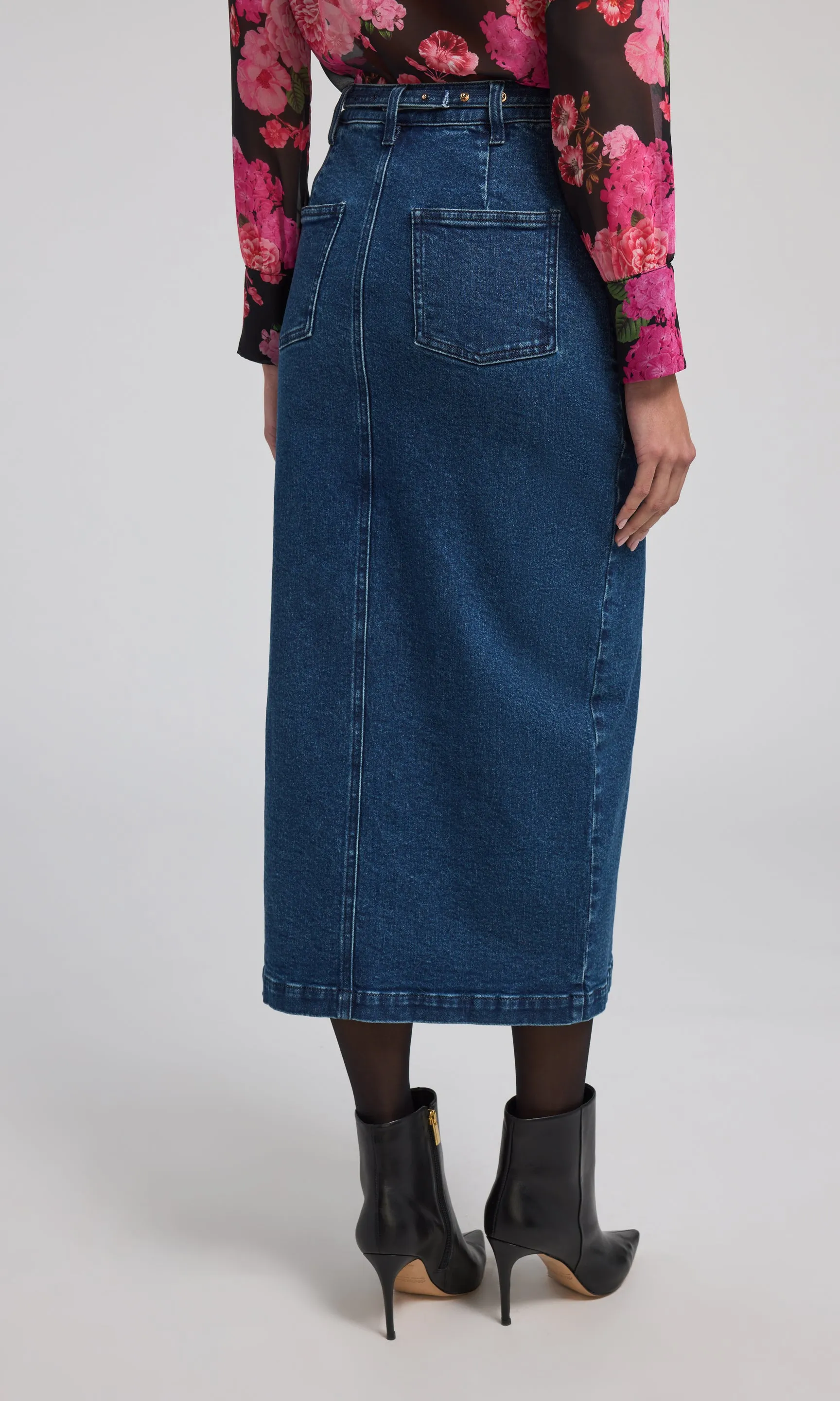 Medina Denim Skirt