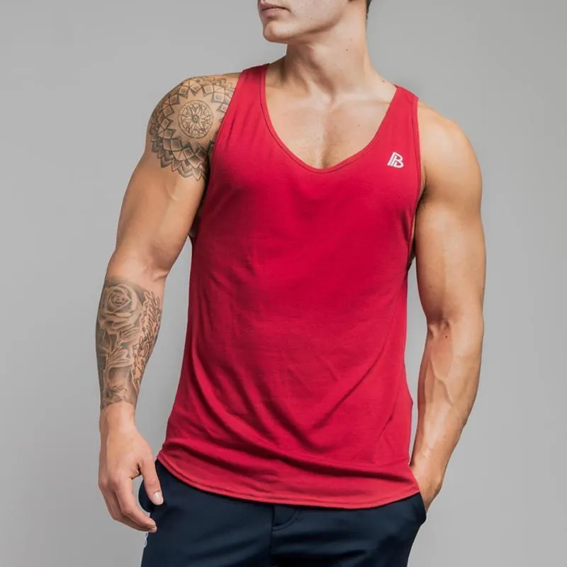 Men's Sports Cotton Stretch Vest