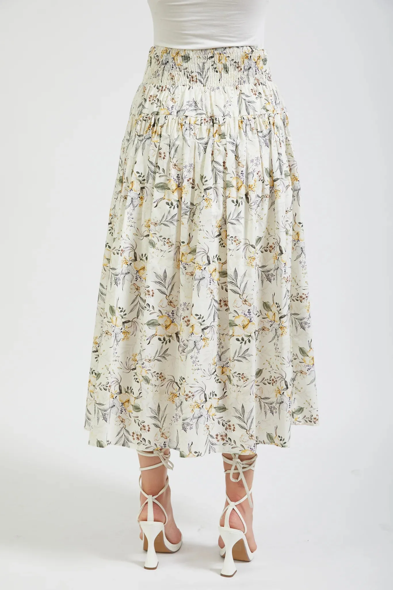 Mindy Printed Maxi Skirt