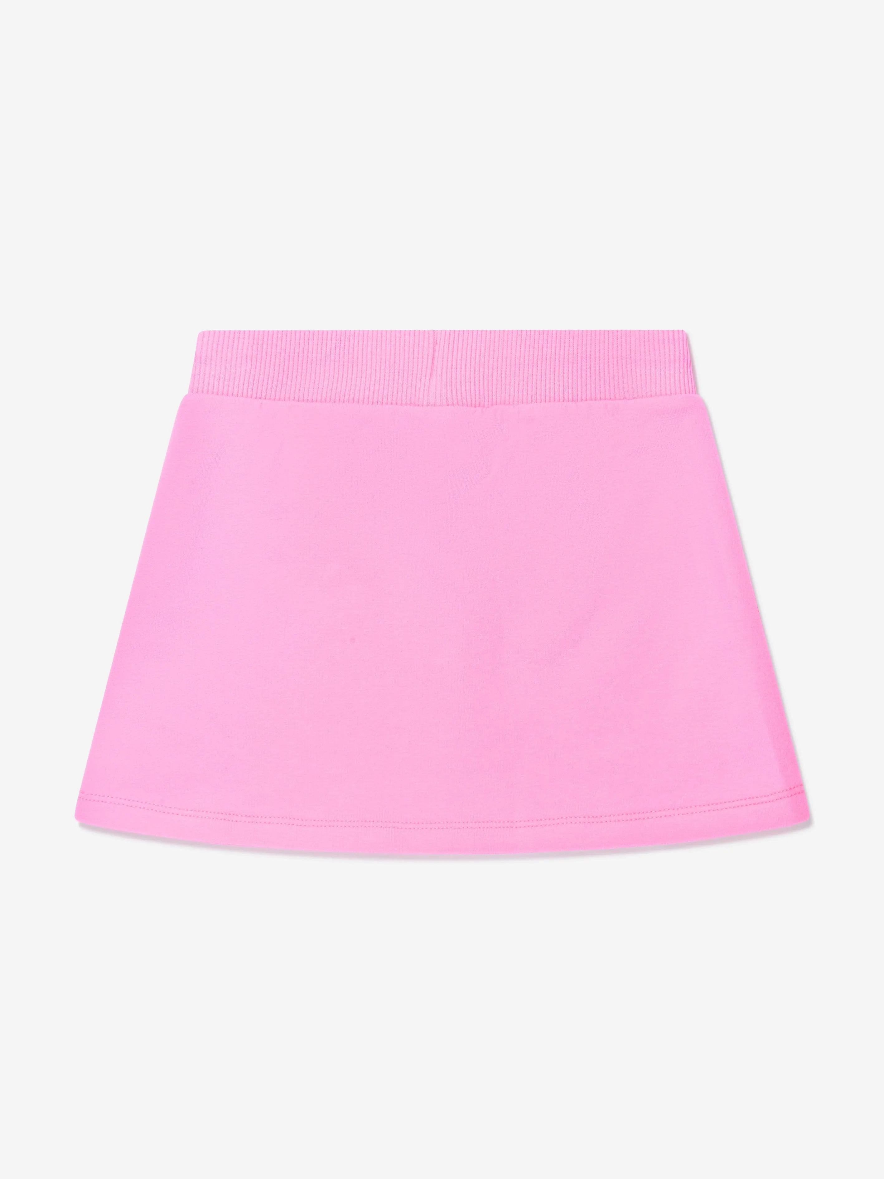 Moschino Girls Cotton Logo Skirt