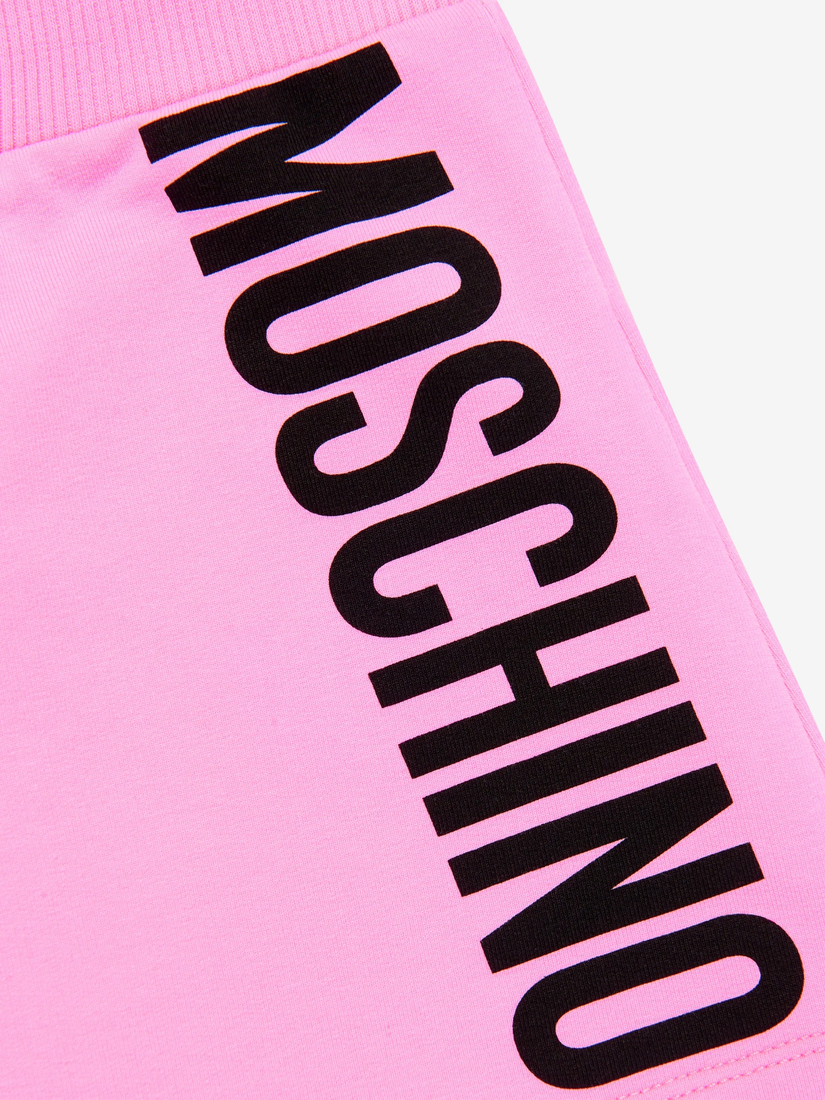 Moschino Girls Cotton Logo Skirt