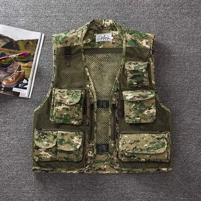 Multi-Pocket Fishing Hunting Vest