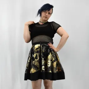 Nevermore Snap Skirt- HANDMADE LOCALLY