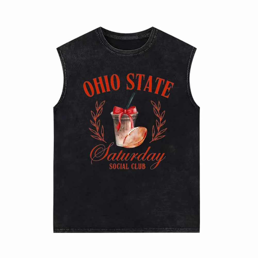 Ohio State Saturday Social Club Vest Top