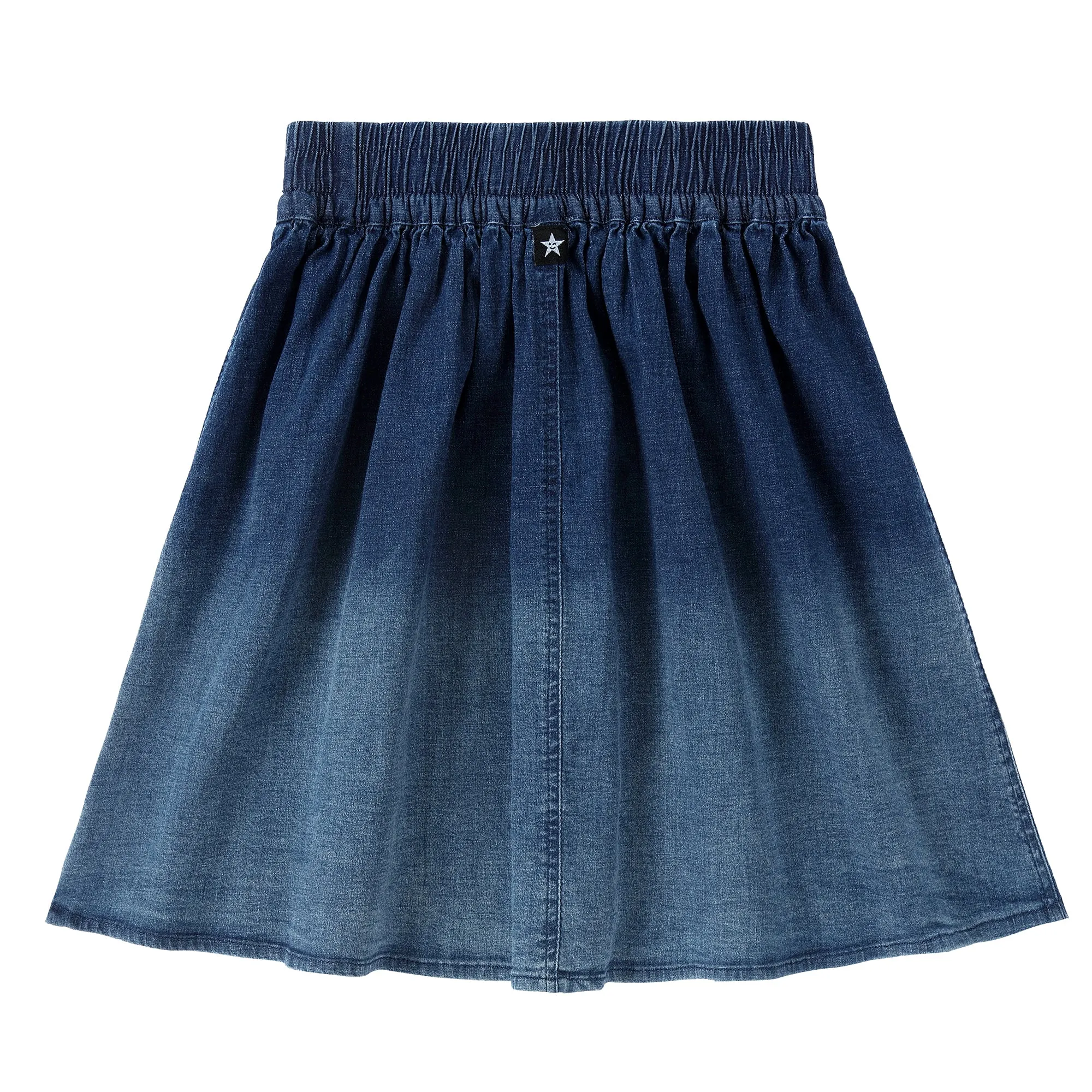 Ombre Denim Skirt