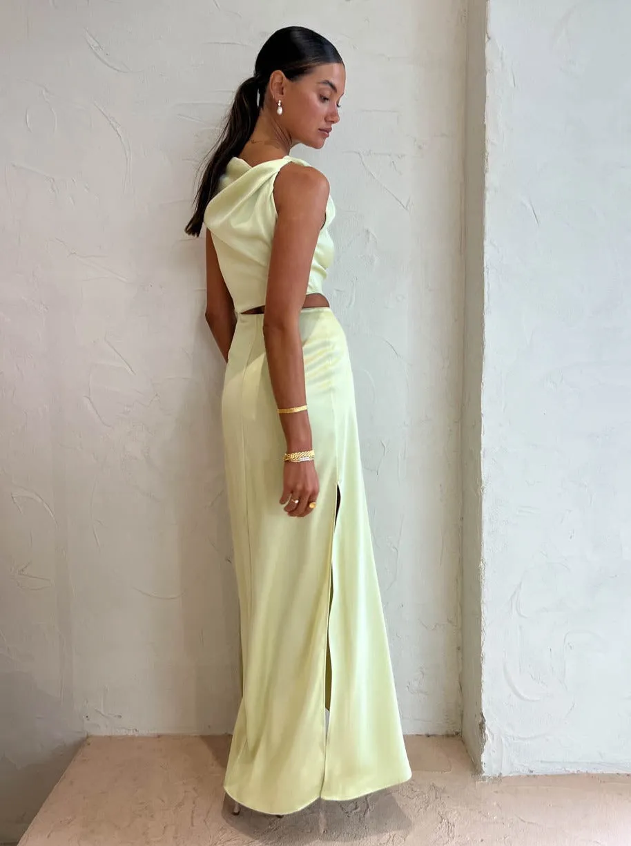 One Fell Swoop Florence Maxi Dress in Limoncello