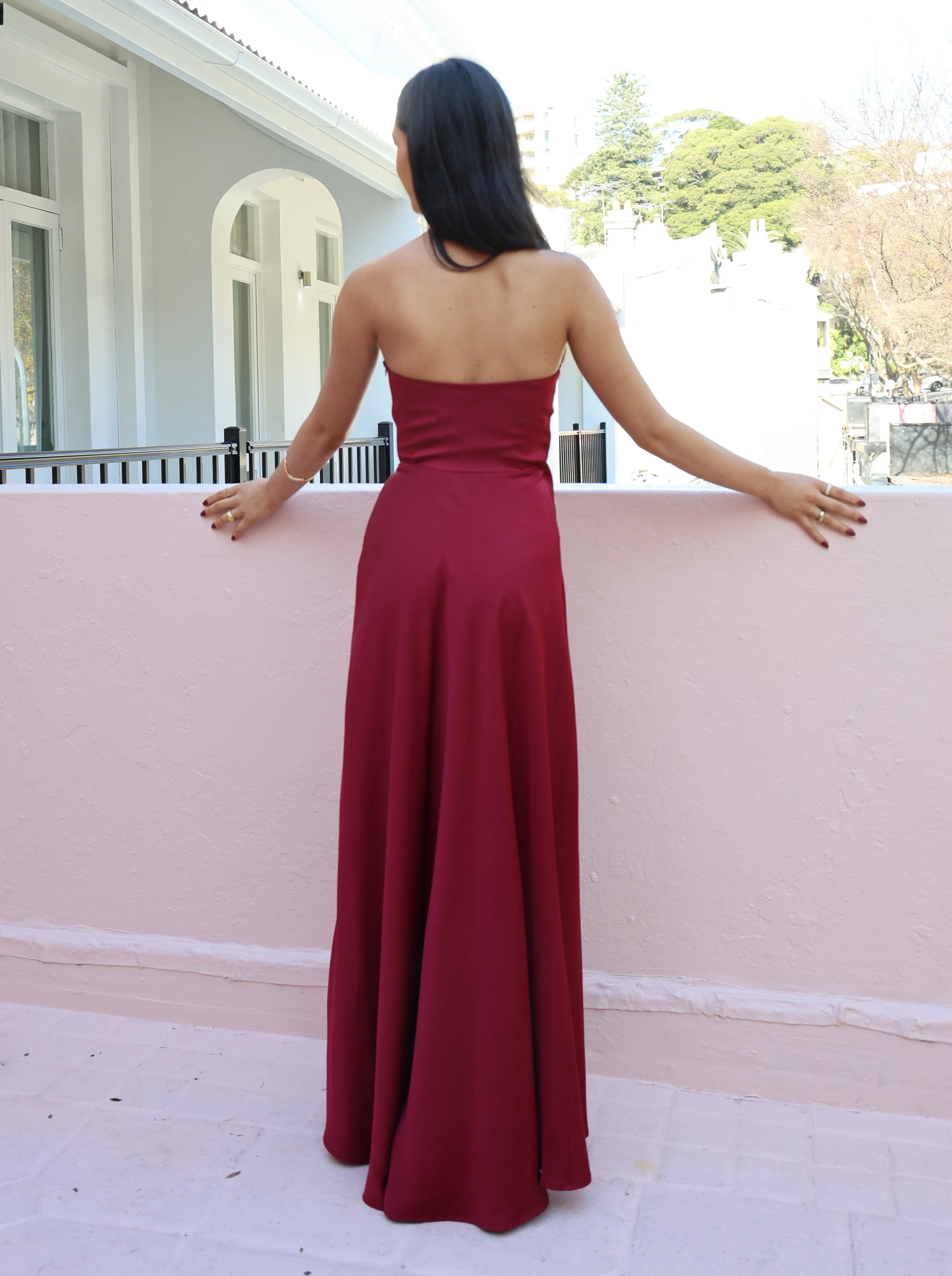 One Fell Swoop Nirvana Maxi in Black Cherry