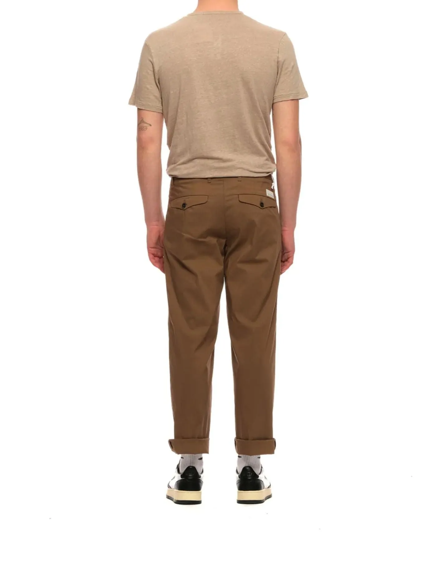 Pants man VULCANO VUL16 NOCCIOLA NINE:INTHE:MORNING