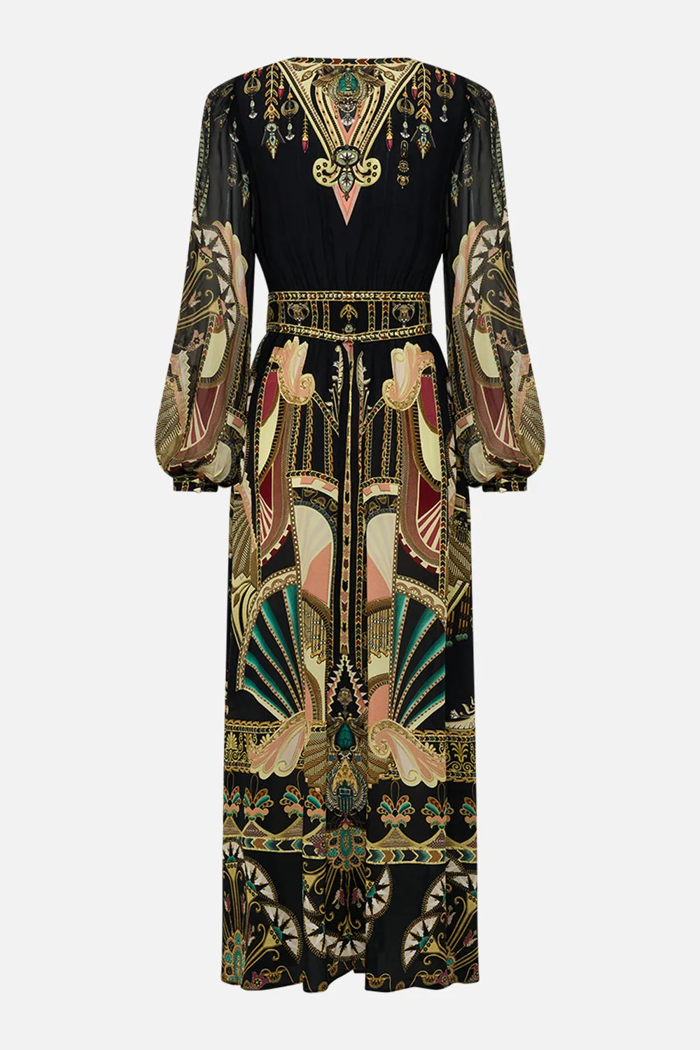 PEAKED WAISTBAND LONG DRESS THEY CALLED HER NEFERTARI