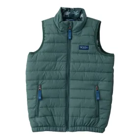 Puffer Vest- Posy Green