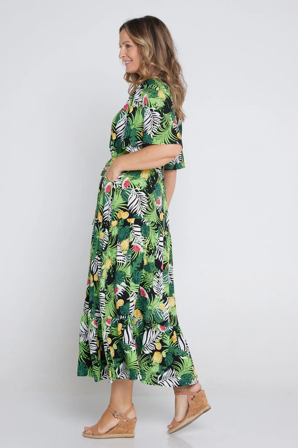 Quinn Maxi Dress - Tropical Summer