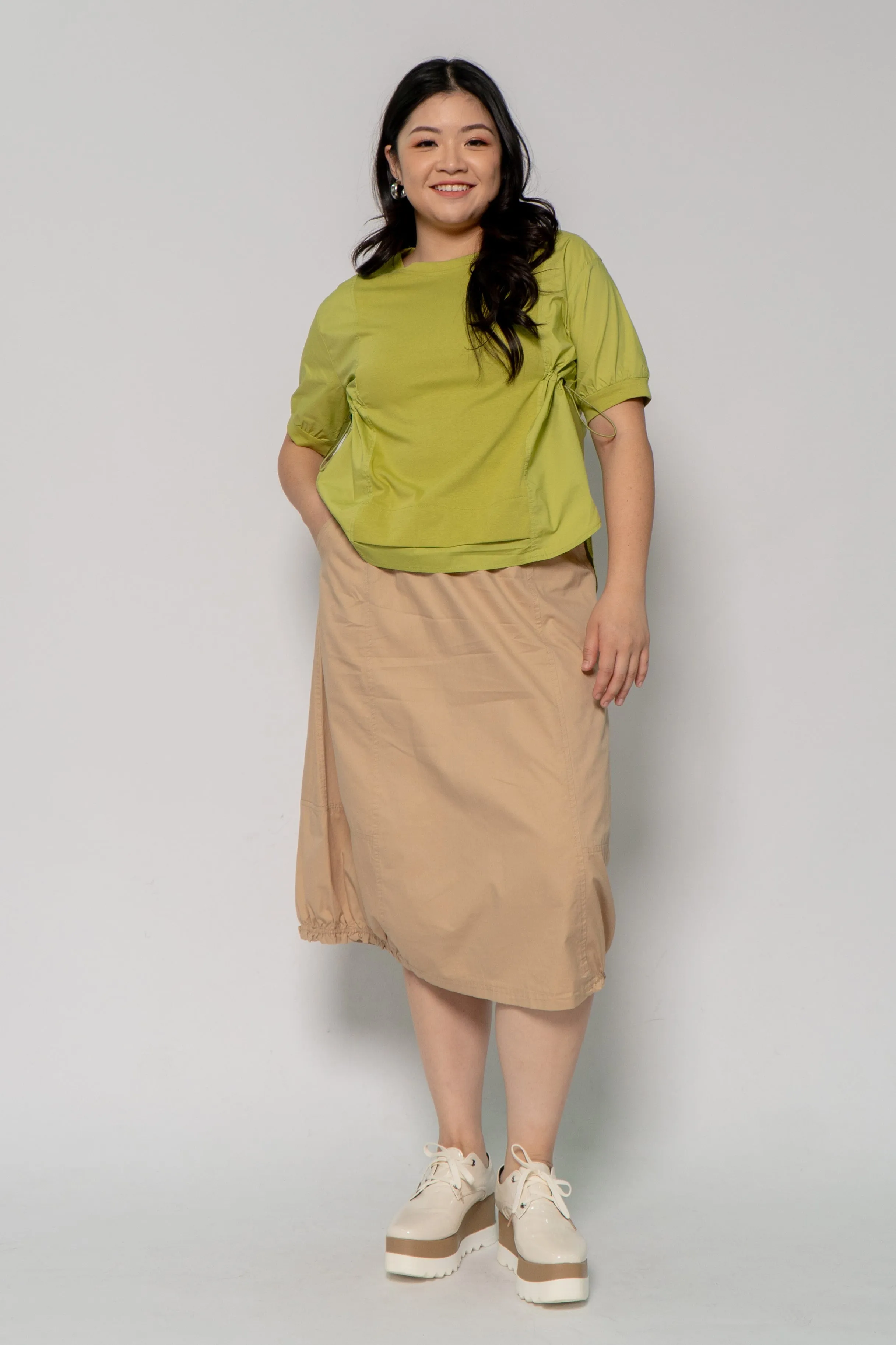 Quinto Skirt in Khaki