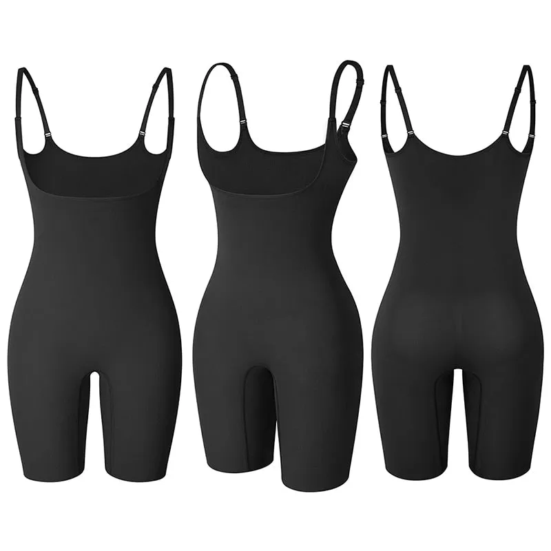 "Second Skin" Seamless Open Bust Shaping Bodysuit