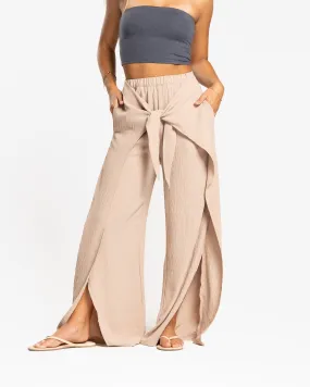 Resort Tie Front Pant