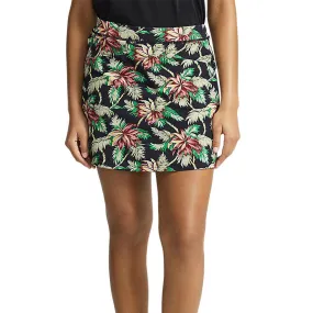 RLX Ralph Lauren Women's Printed Aim Skort 17" - Island Bamboo Floral