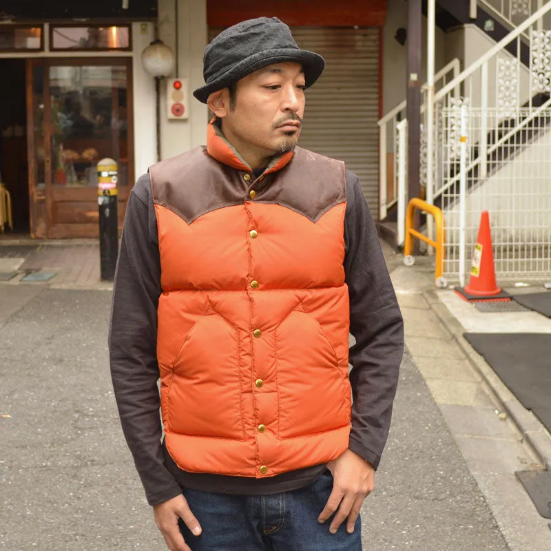 ROCKY MOUNTAIN × WAREHOUSE "2221" NYLON DOWN VEST