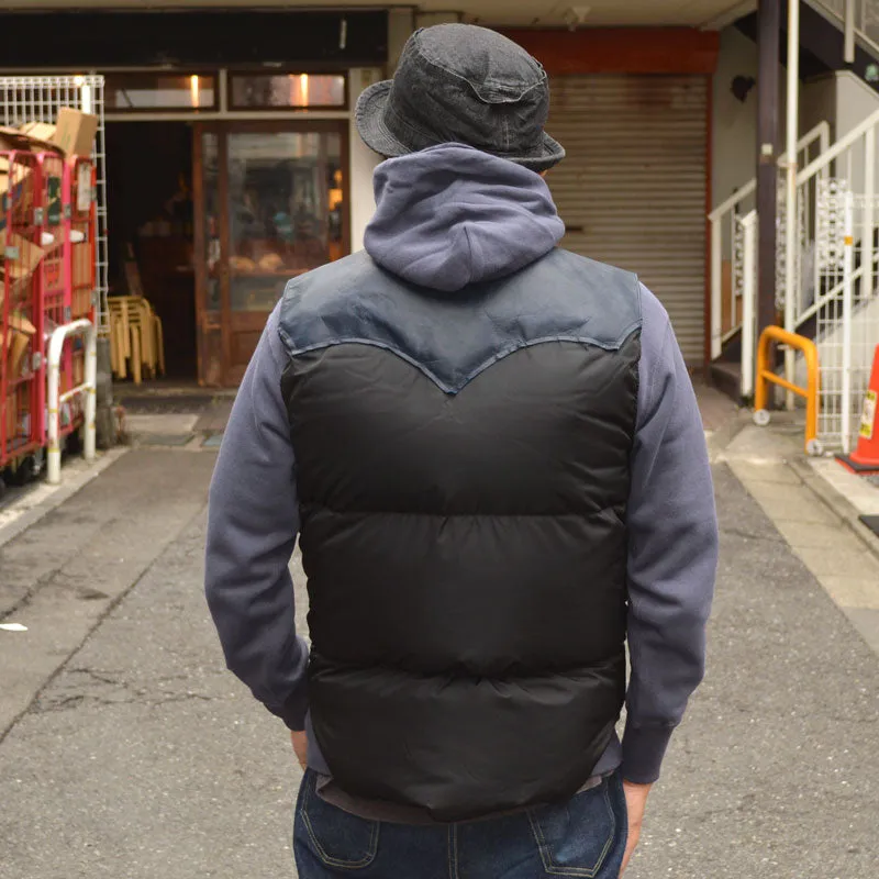 ROCKY MOUNTAIN × WAREHOUSE "2221" NYLON DOWN VEST