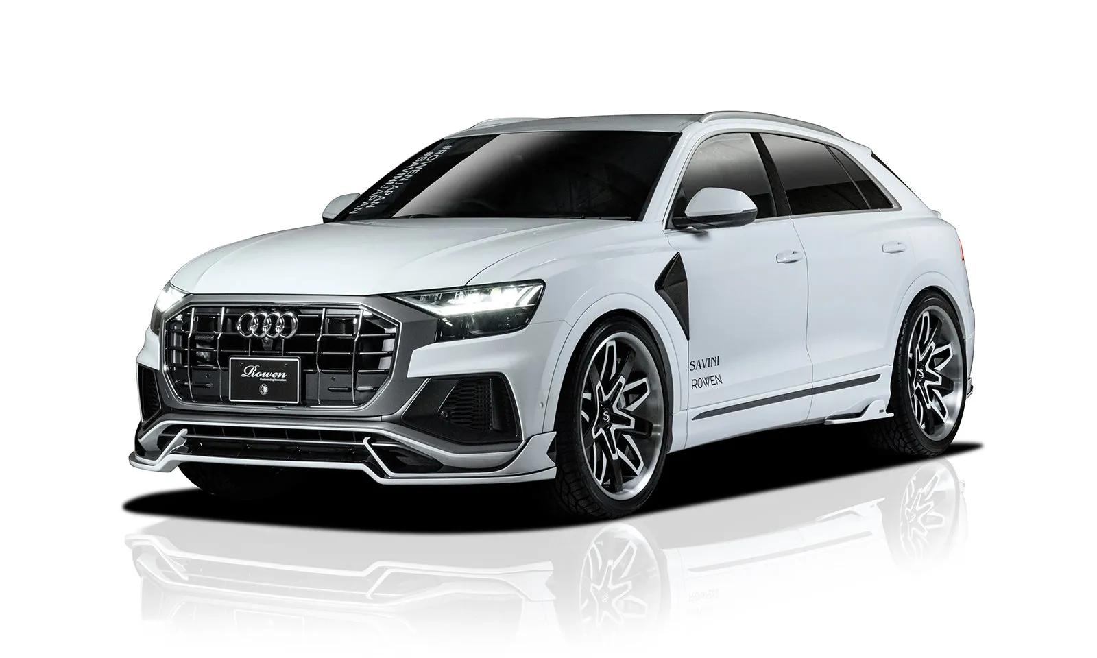 Rowen Aero Body Kit for Audi Q8 S-Line 55TSFI Quattro