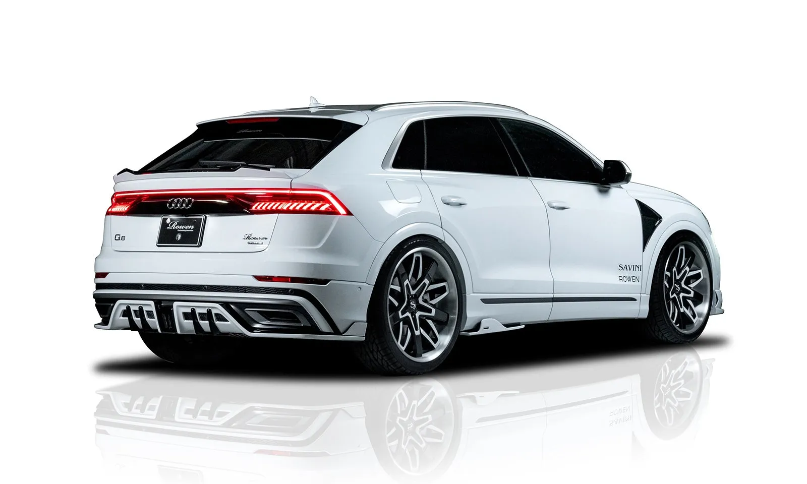 Rowen Aero Body Kit for Audi Q8 S-Line 55TSFI Quattro