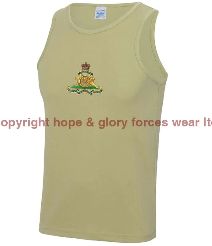 Royal Artillery Embroidered Sports Vest