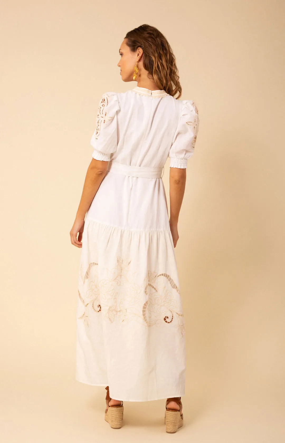 Ruth Linen Maxi Dress