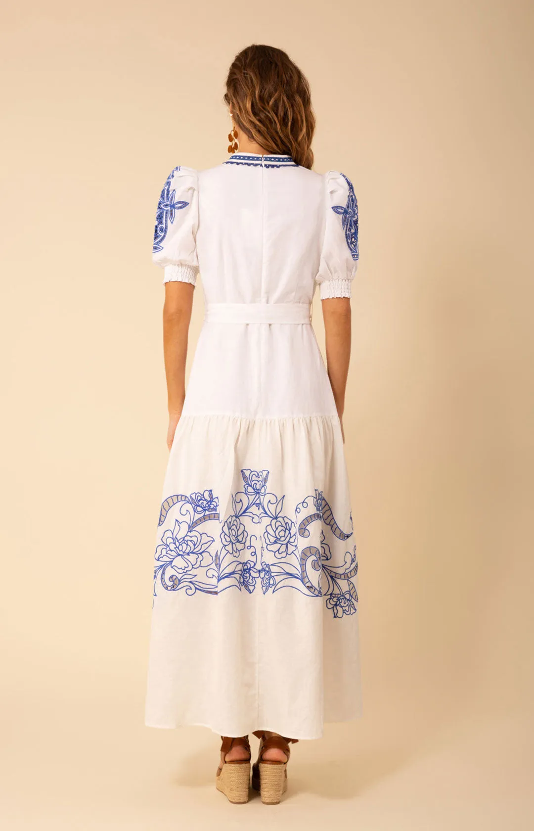 Ruth Linen Maxi Dress