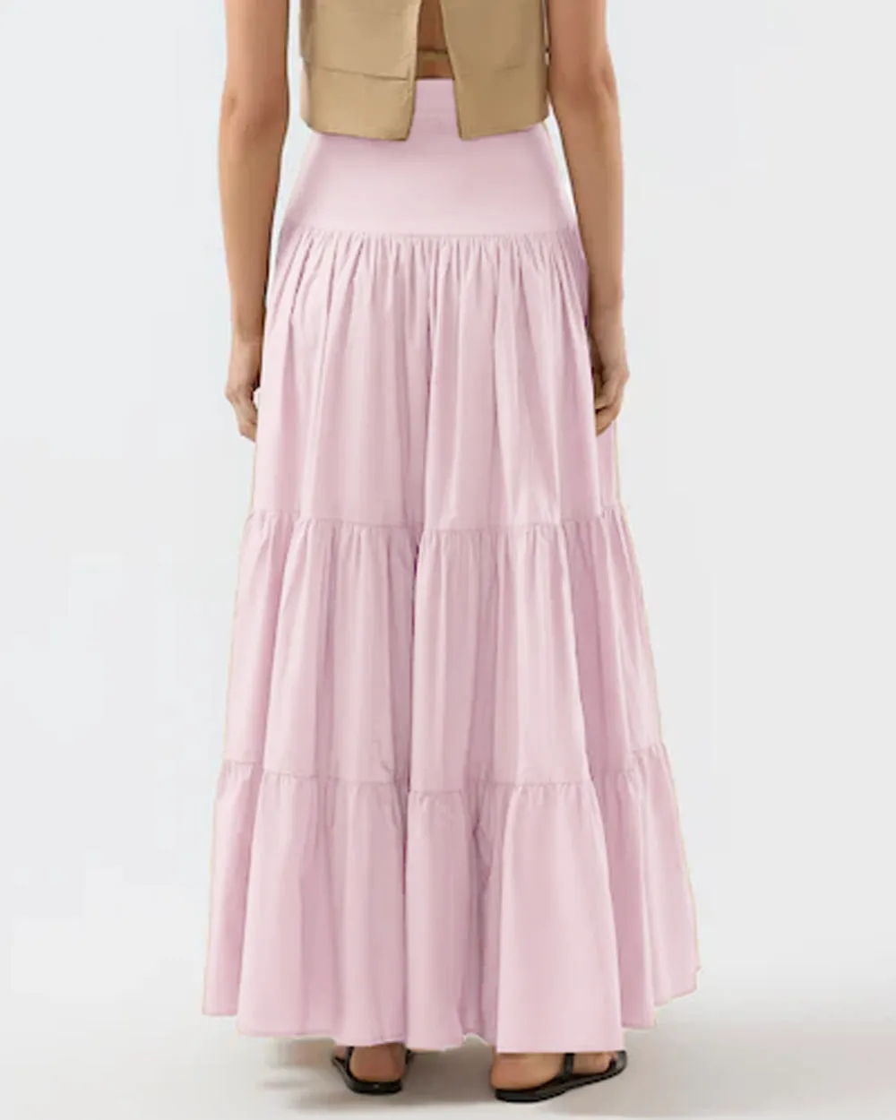 Shell Pink Elouise Skirt