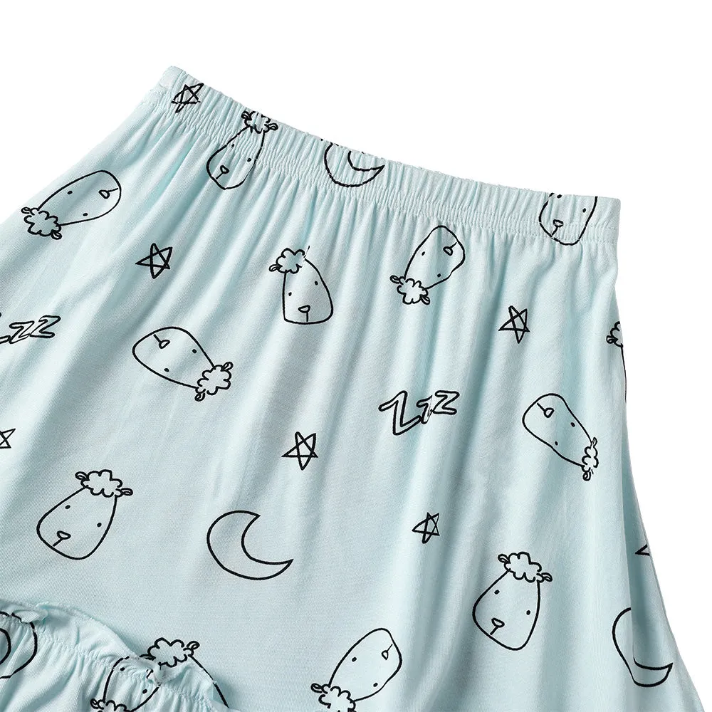 Short Sleeve Shirt Sweet Dreams Baa Baa Blue   Skirt Sweet Dreams Baa Baa Blue