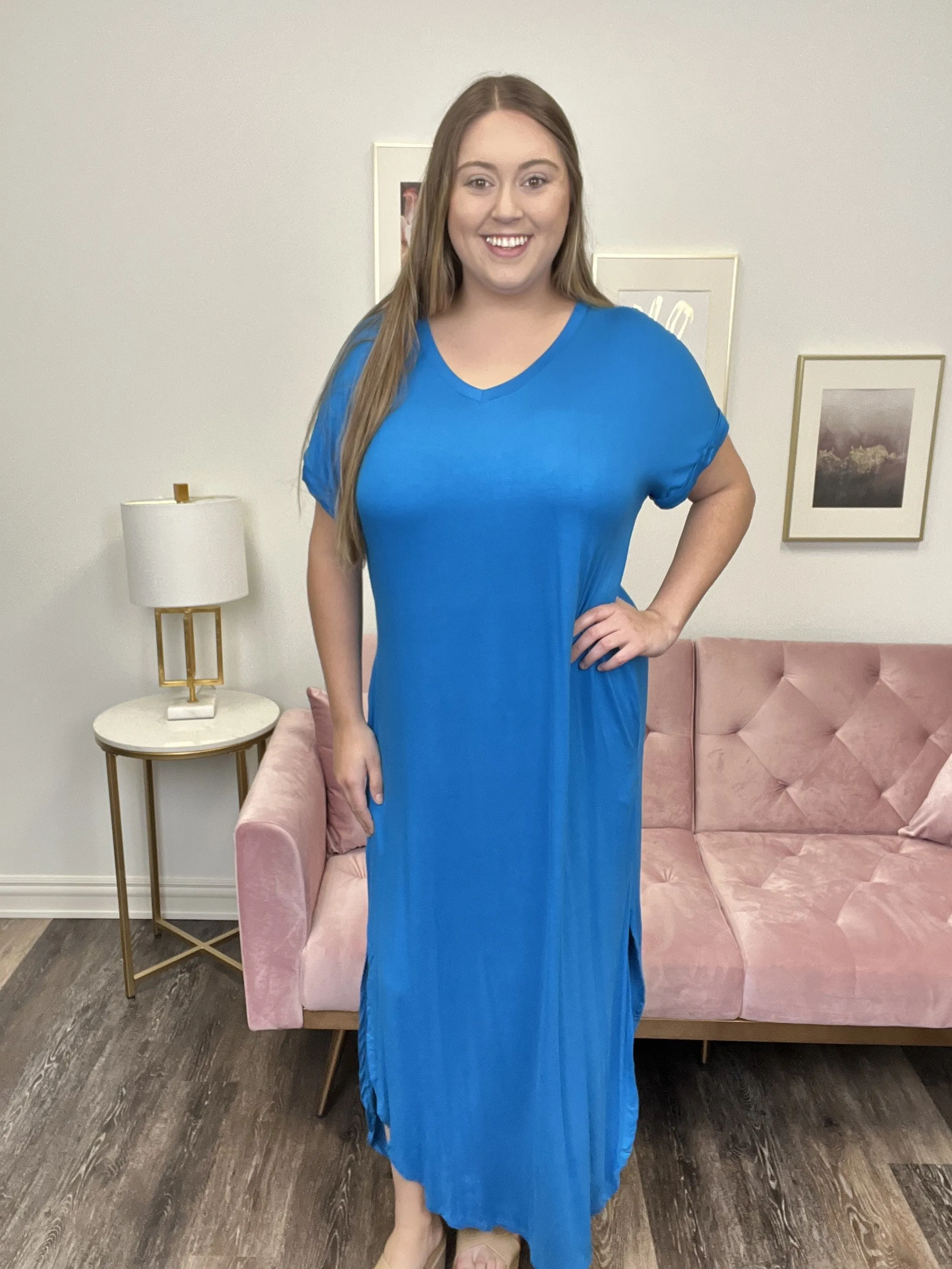 Simple Pleasures Maxi Dress