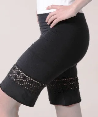 Skirted Shorts with Crochet