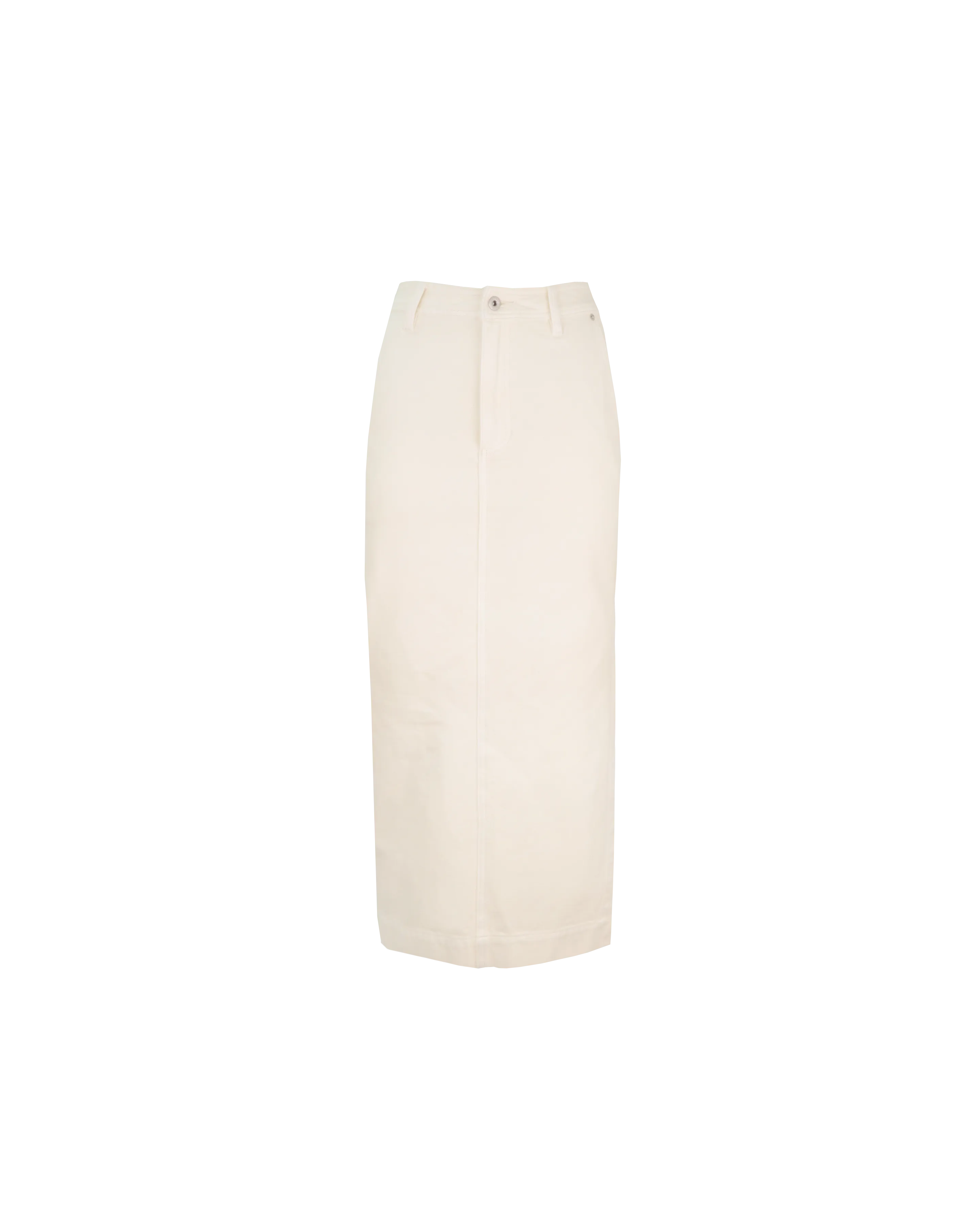 SODA DENIM SKIRT CREAM