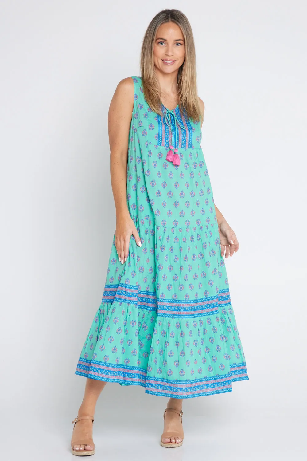 Toronto Maxi Dress - Sea