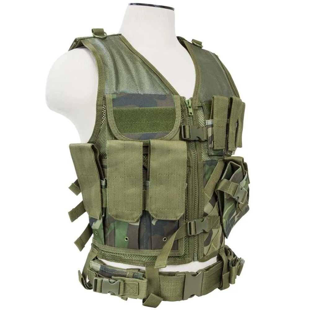 Vism by NcSTAR Tactical Cross Draw Vest