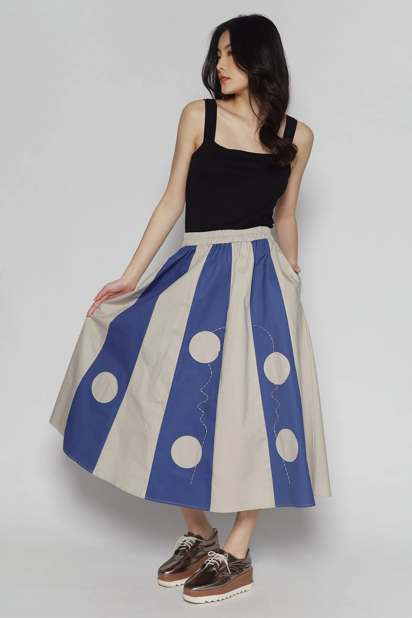 Waa Skirt in Circles