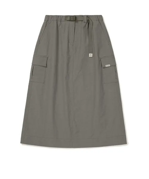 Women's Snow Peak Cargo Skirt - Dark Khaki