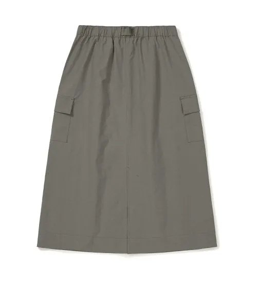 Women's Snow Peak Cargo Skirt - Dark Khaki