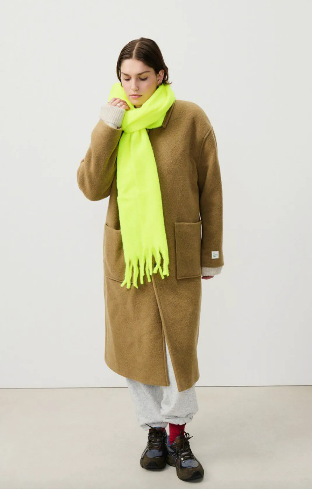 Zinaco Neon Yellow Scarf