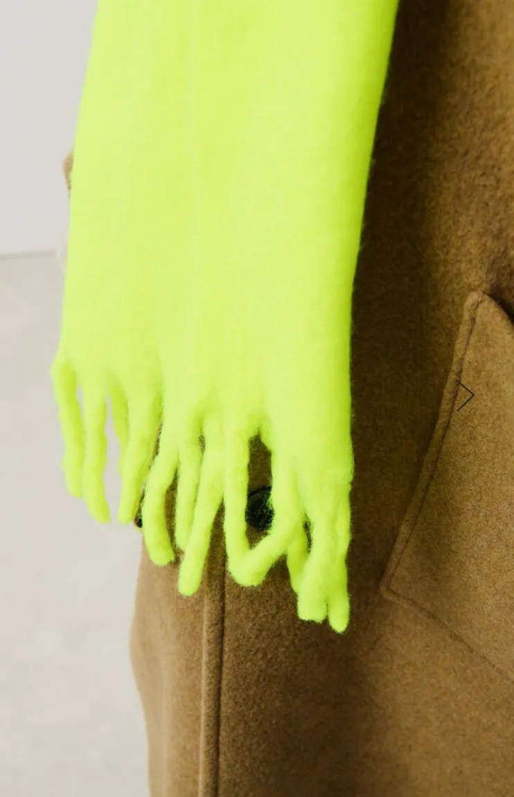 Zinaco Neon Yellow Scarf